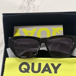 Quay women sunglasses Black fashion shades